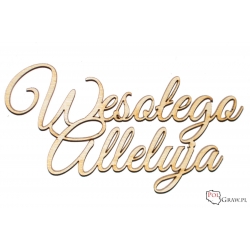 Wesołego Alleluja - napis A712